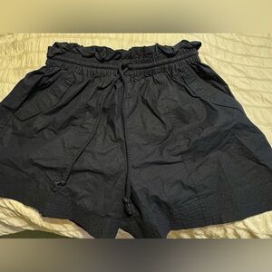 Banana Republic High Waist Black Women's Shorts